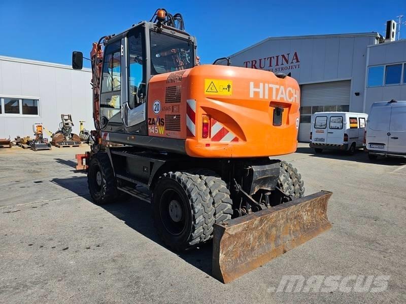 Hitachi ZX 145 W-3 ホイール式油圧ショベル（パワーショベル・ユンボ・バックホー）