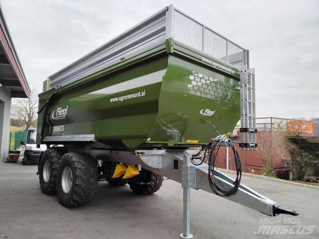 Fliegl TMK 190 FOX スキップローダートレーラー