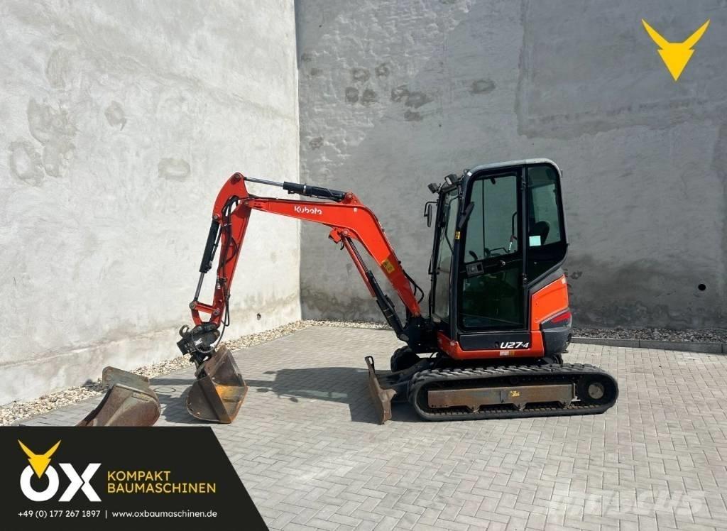 Kubota U 27-4 ミニ油圧ショベル 7t以下（ミニユンボ・ミニディガー）