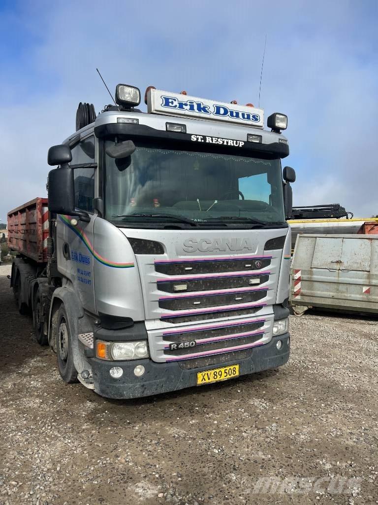 Scania R 450 クレーントラック、ユニック車