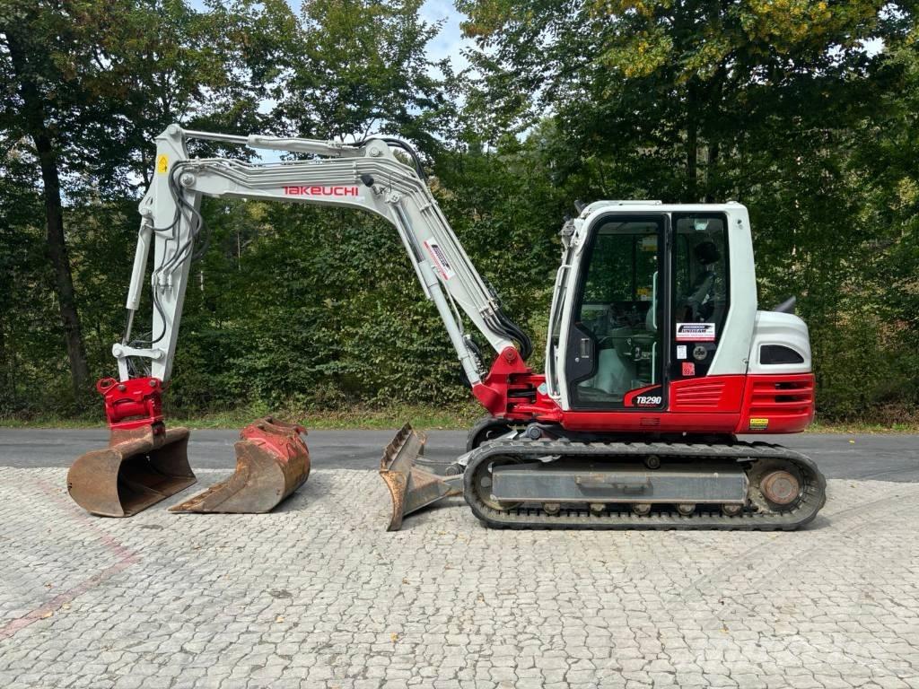 Takeuchi TB 290 中型油圧ショベル 7ｔ-12ｔ（ユンボ・パワーショベル・バックホー）