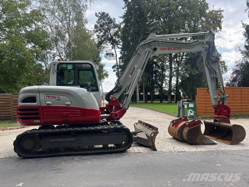 Takeuchi TB 290 中型油圧ショベル 7ｔ-12ｔ（ユンボ・パワーショベル・バックホー）