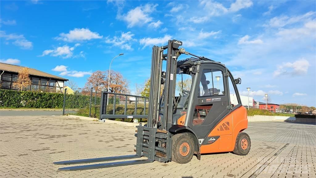 Linde H25T-02 LPGフォークリフト
