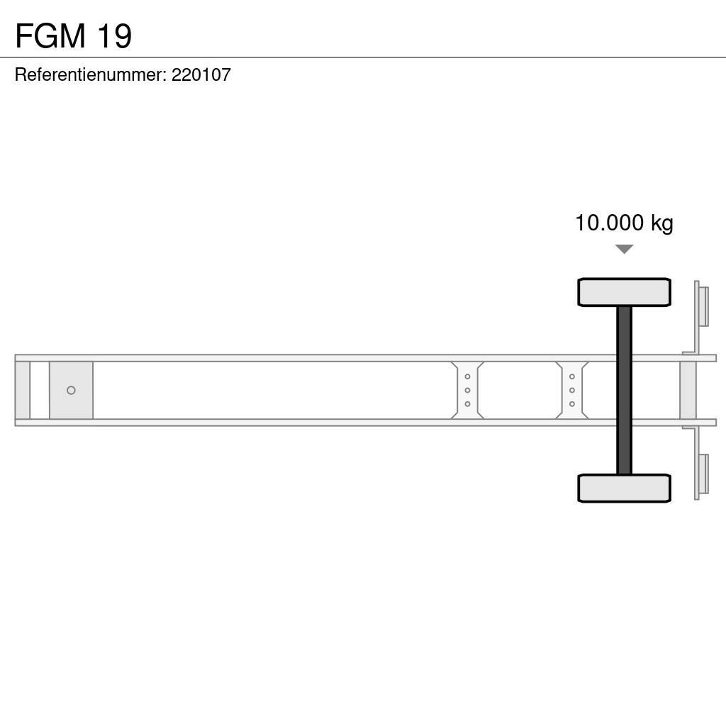 FGM 19 車両運搬用トレーラー