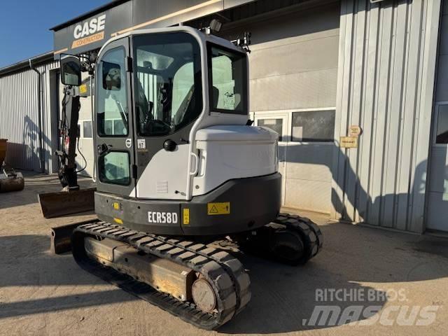 Volvo ECR 58 D ミニ油圧ショベル 7t以下（ミニユンボ・ミニディガー）