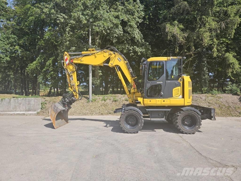 Komatsu PW 98 MR-11 ホイール式油圧ショベル（パワーショベル・ユンボ・バックホー）