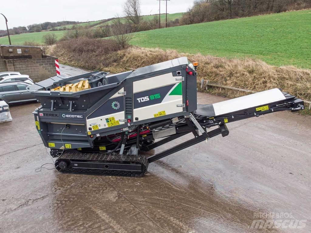 Terex Ecotec TDS 815 廃棄物シュレッダー