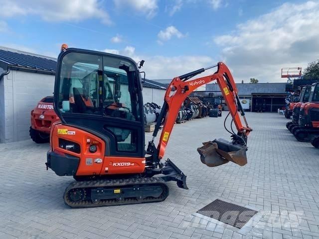 Kubota KX 019-4 ミニ油圧ショベル 7t以下（ミニユンボ・ミニディガー）