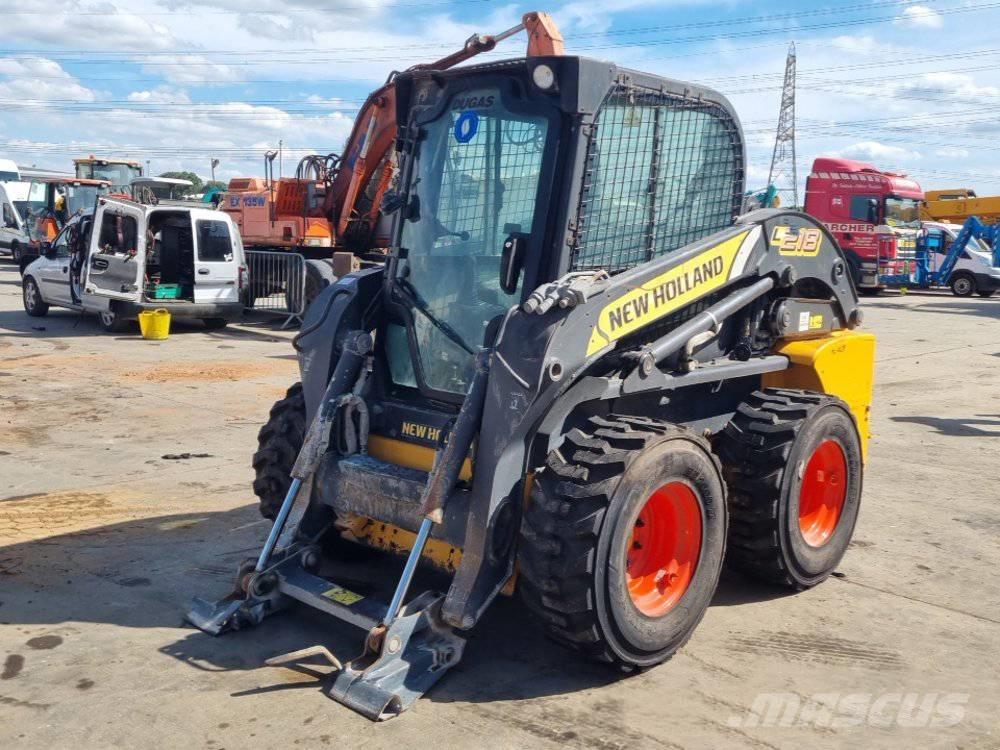 New Holland L 218 スキッドステアローダー