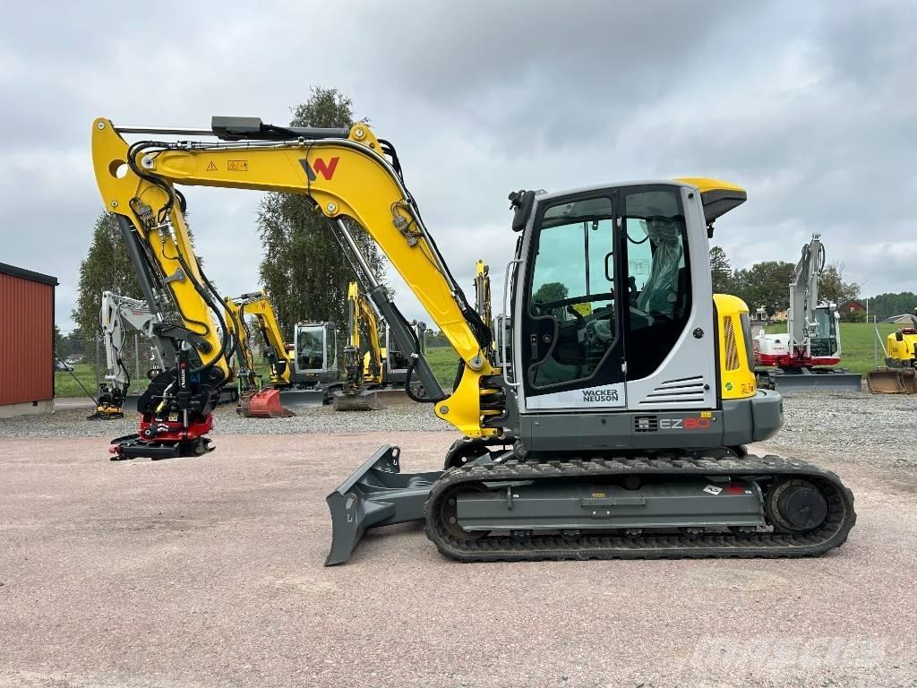 Wacker Neuson EZ80 中型油圧ショベル 7ｔ-12ｔ（ユンボ・パワーショベル・バックホー）