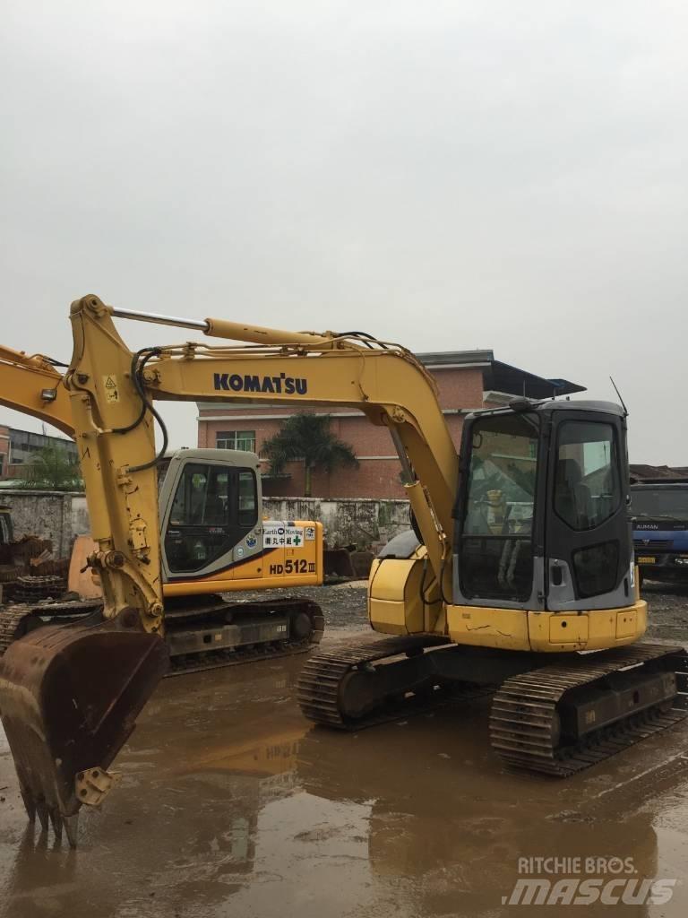 Komatsu pc78us 中型油圧ショベル 7ｔ-12ｔ（ユンボ・パワーショベル・バックホー）