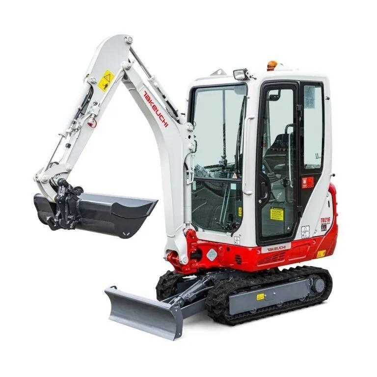 Takeuchi TB216 ミニ油圧ショベル 7t以下（ミニユンボ・ミニディガー）