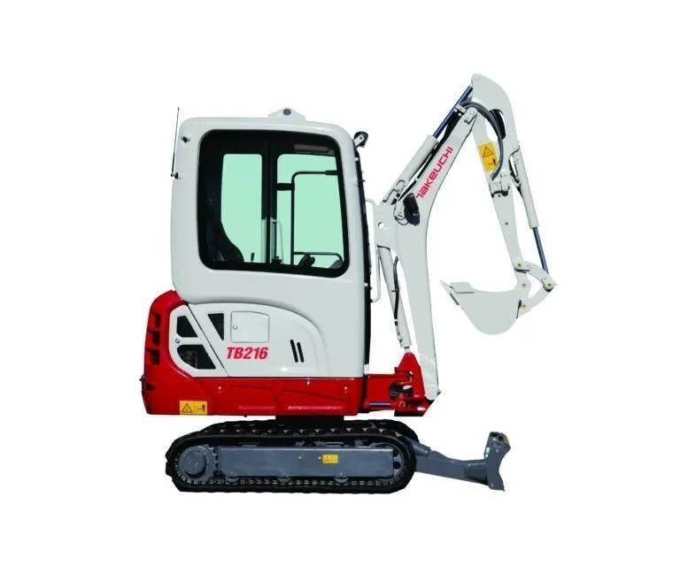 Takeuchi TB216 ミニ油圧ショベル 7t以下（ミニユンボ・ミニディガー）