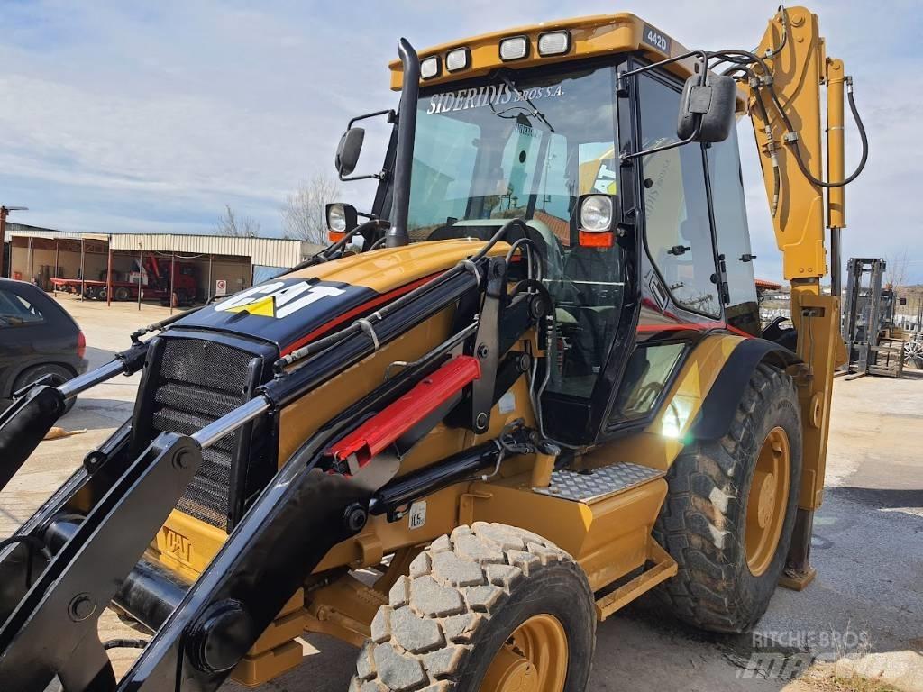 CAT 442 D 4x4 バックホーローダー