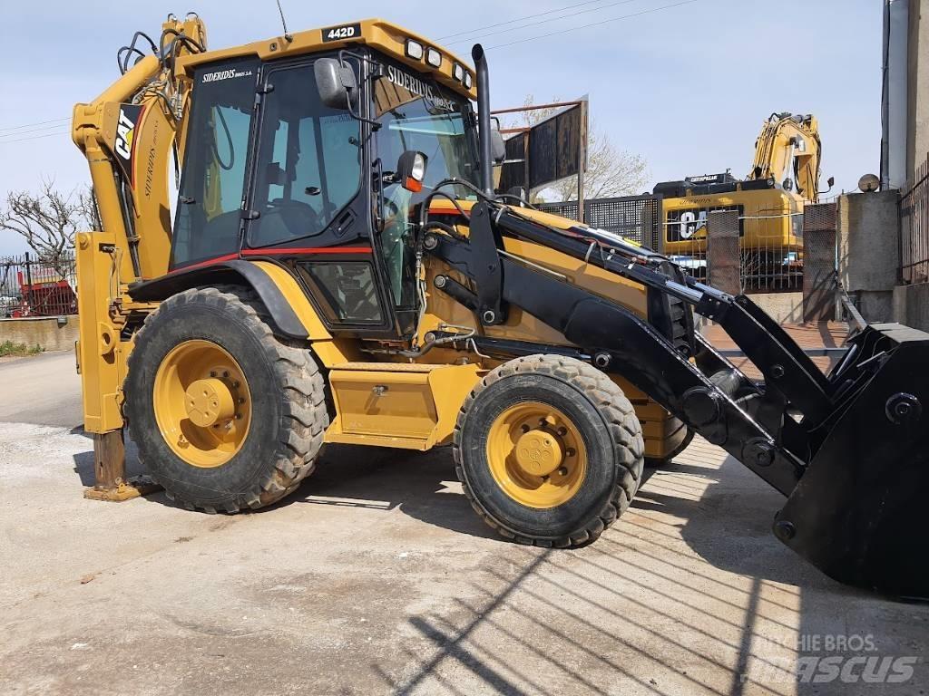 CAT 442 D 4x4 バックホーローダー