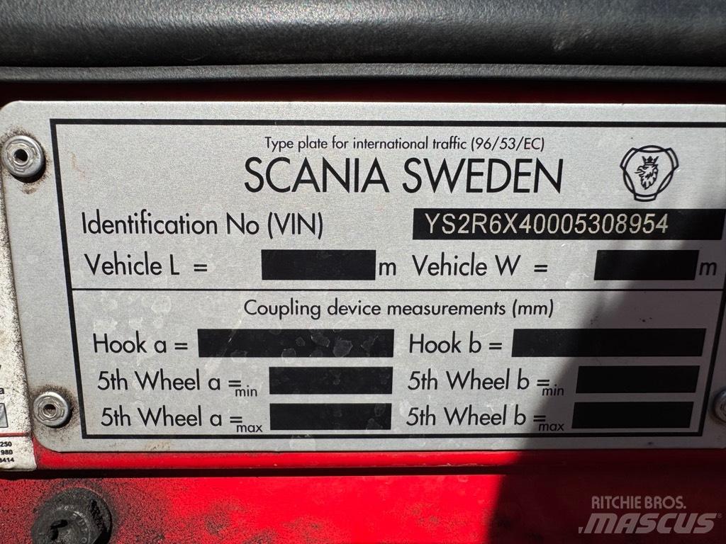 Scania R 560 木材トラック