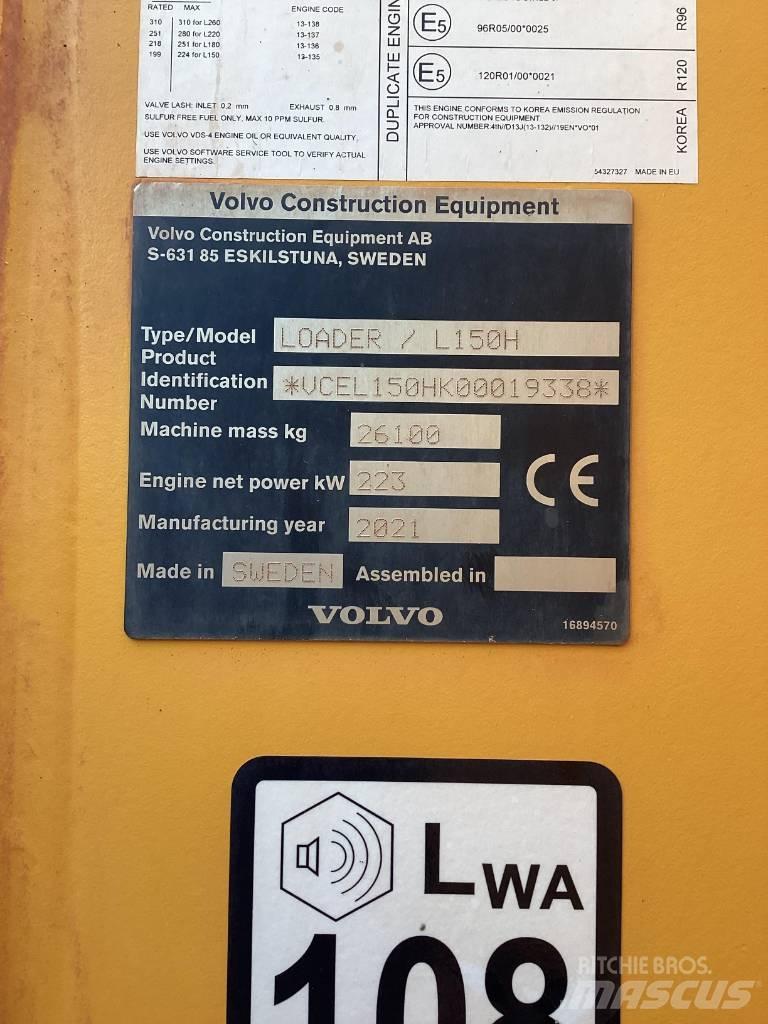Volvo L 150 H ホイールローダー・タイヤショベル