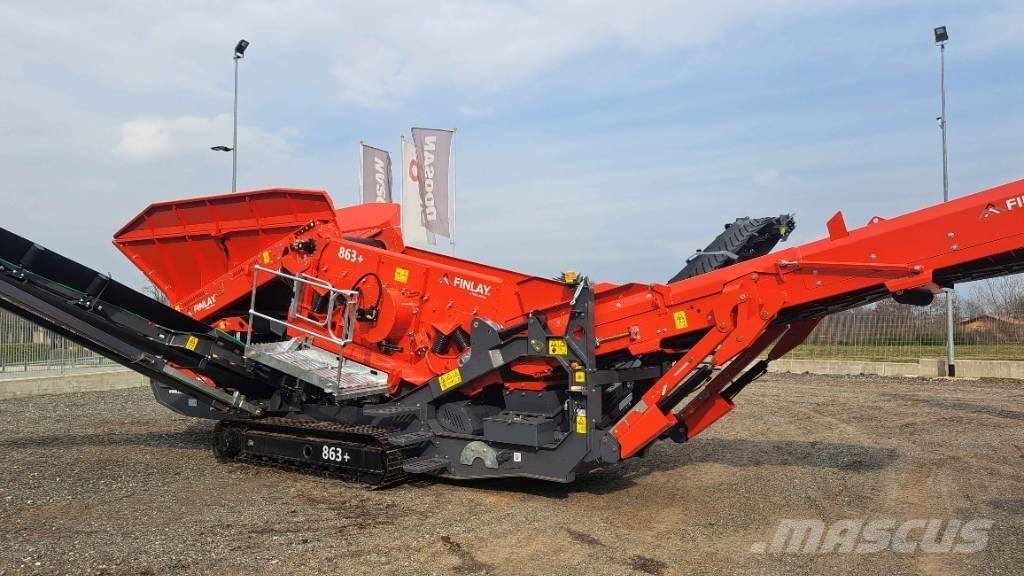 Terex Finlay 863 自走式スクリーン