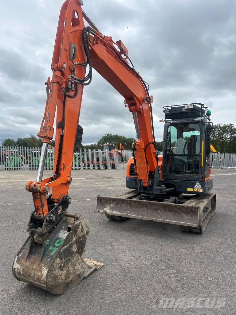 Doosan DX 85 R-3 中型油圧ショベル 7ｔ-12ｔ（ユンボ・パワーショベル・バックホー）