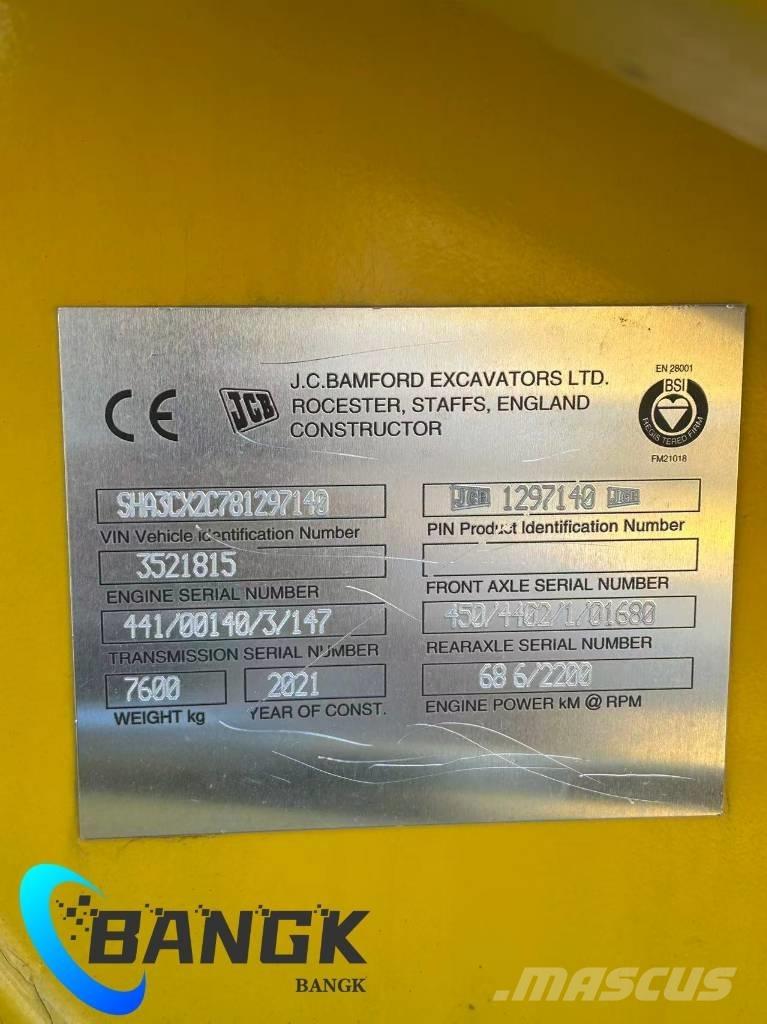 JCB 3 CX バックホーローダー