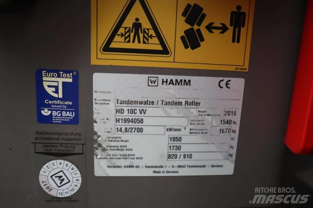 Hamm HD 10C VV タンデムローラ