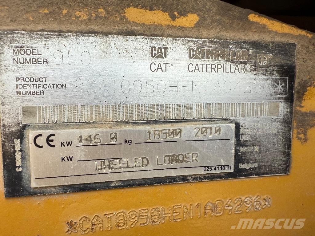 CAT 950 H ホイールローダー・タイヤショベル