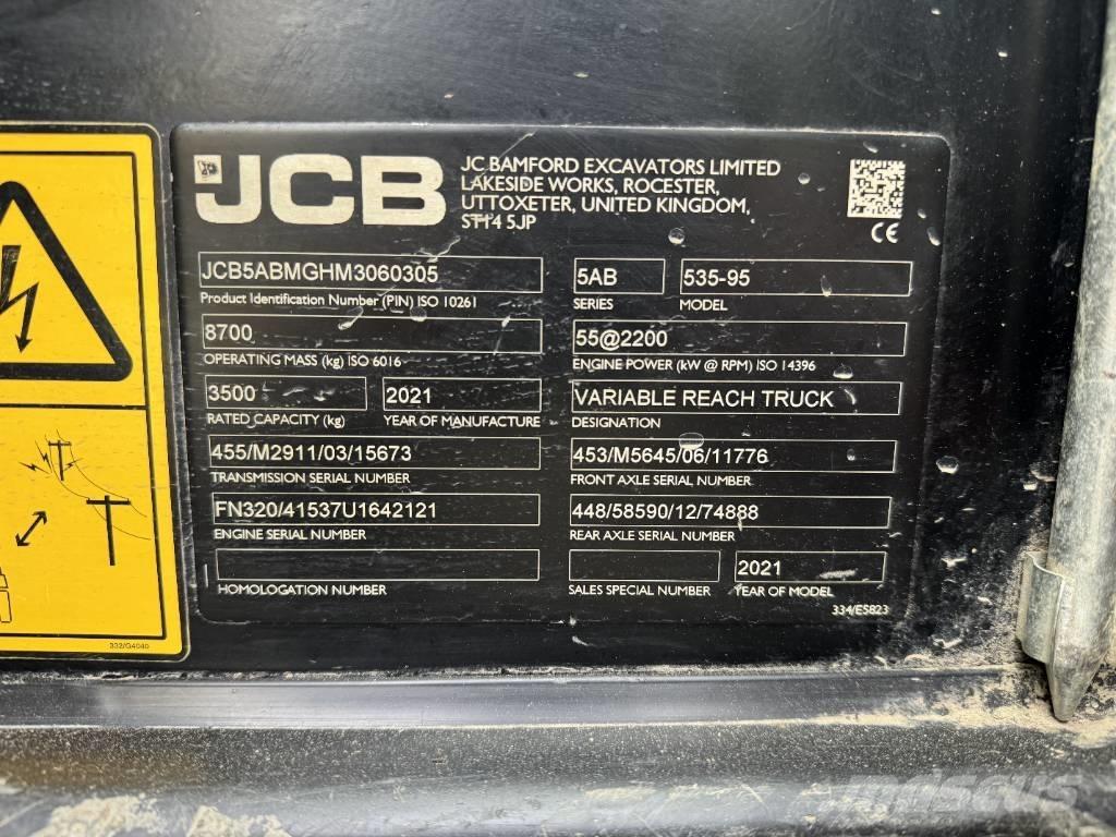 JCB 535-95 テレスコーピックハンドラー