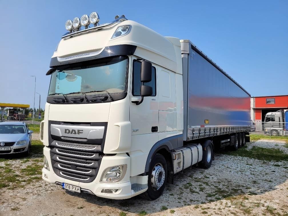 DAF XF 480 FT 中古トラクターヘッド | トレーラーヘッド