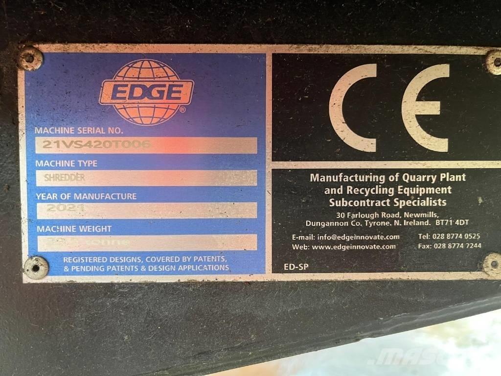 Edge VS420 廃棄物シュレッダー