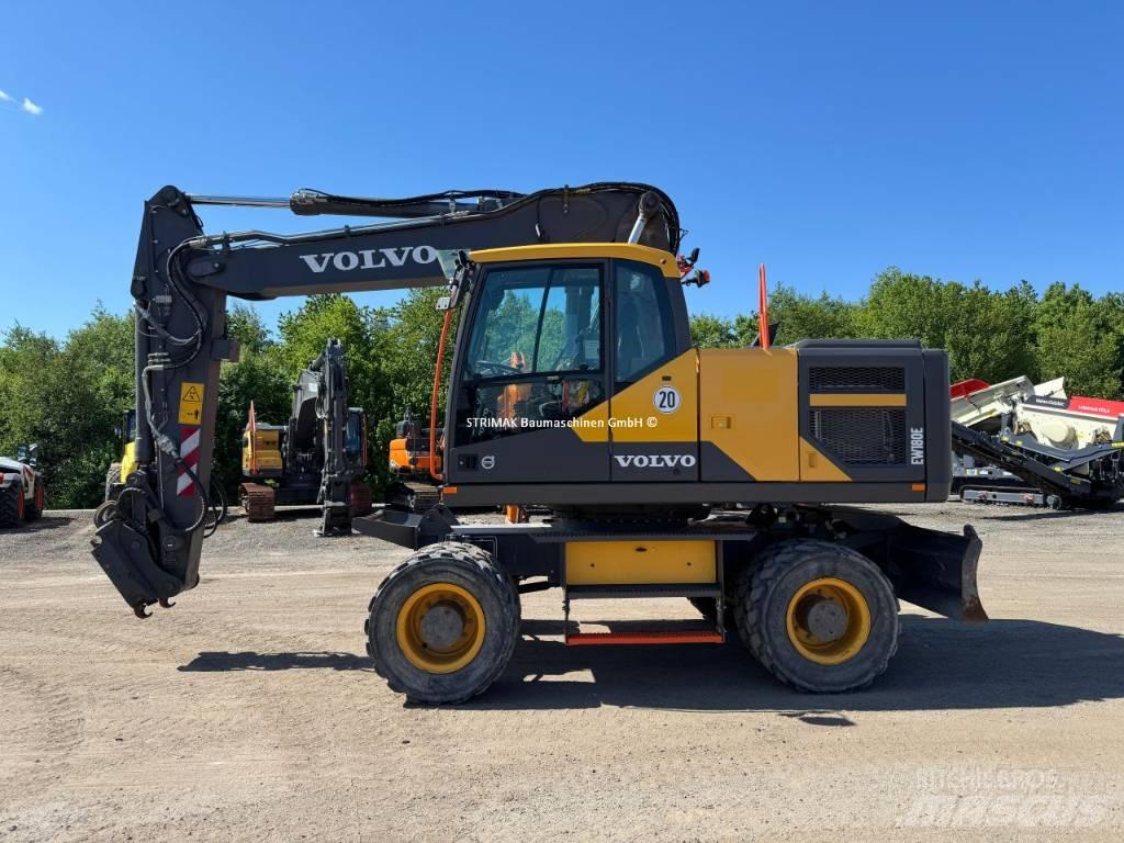 Volvo EW 180 E ホイール式油圧ショベル（パワーショベル・ユンボ・バックホー）