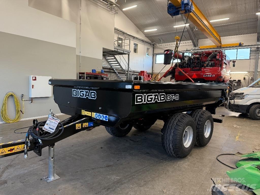 Bigab BT 8 HARDOX ダンプトレーラー