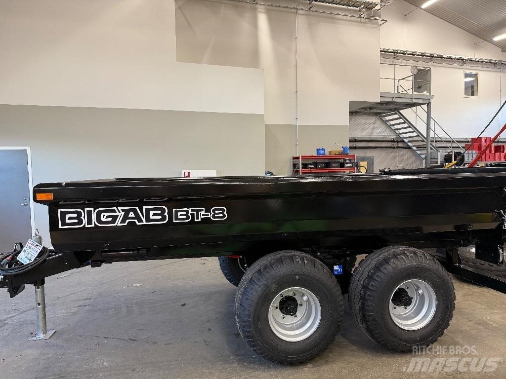 Bigab BT 8 HARDOX ダンプトレーラー