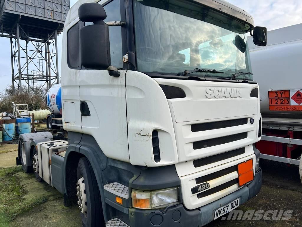 Scania R 420 中古トラクターヘッド | トレーラーヘッド