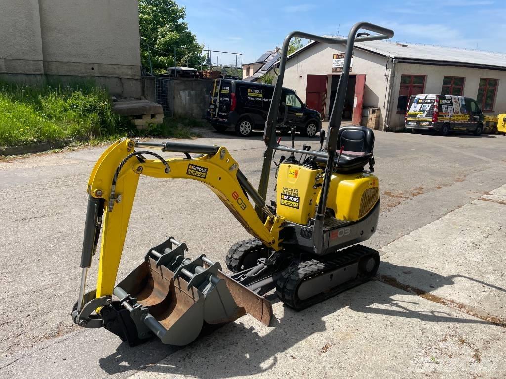 Wacker Neuson 803 ミニ油圧ショベル 7t以下（ミニユンボ・ミニディガー）