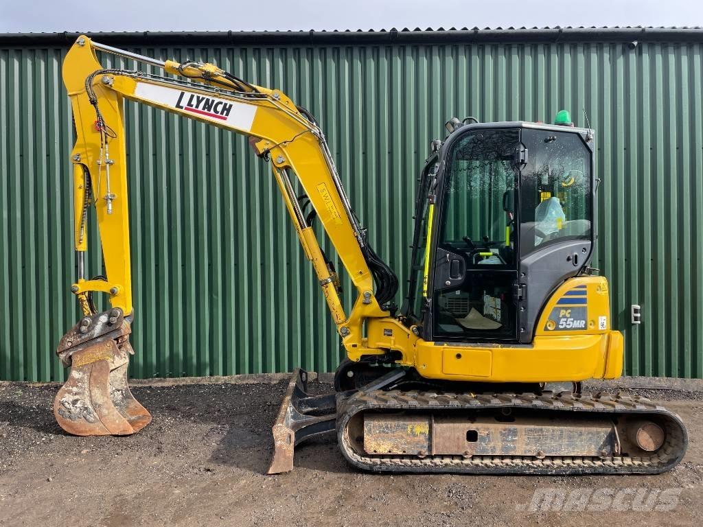 Komatsu PC 55 MR ミニ油圧ショベル 7t以下（ミニユンボ・ミニディガー）