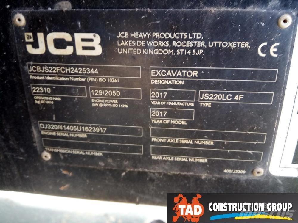 JCB JS 220 LC 大型油圧ショベル12t以上（パワーショベル・ユンボ）