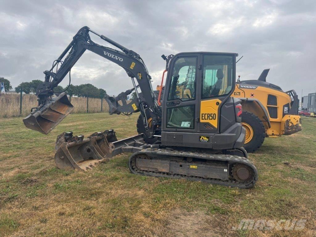 Volvo ECR50F ミニ油圧ショベル 7t以下（ミニユンボ・ミニディガー）