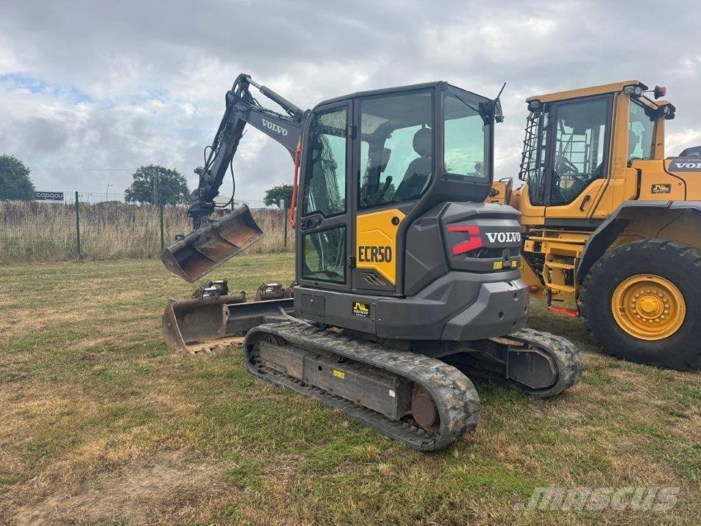 Volvo ECR50F ミニ油圧ショベル 7t以下（ミニユンボ・ミニディガー）