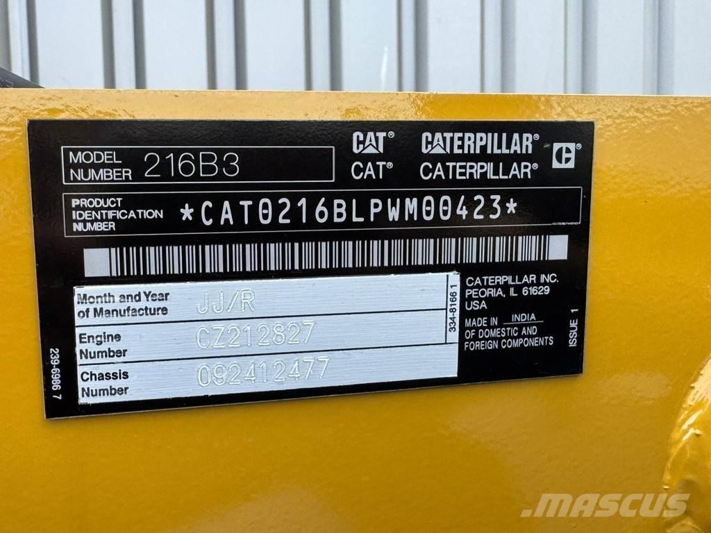 CAT 216B3 ホイールローダー・タイヤショベル