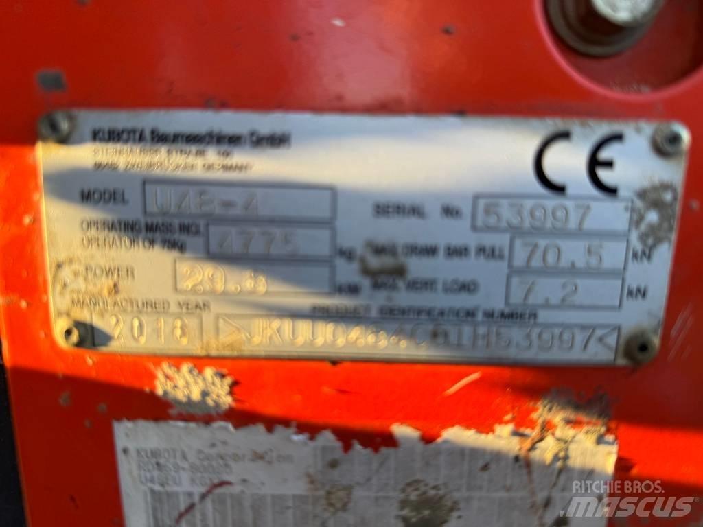 Kubota U 48-4 ミニ油圧ショベル 7t以下（ミニユンボ・ミニディガー）
