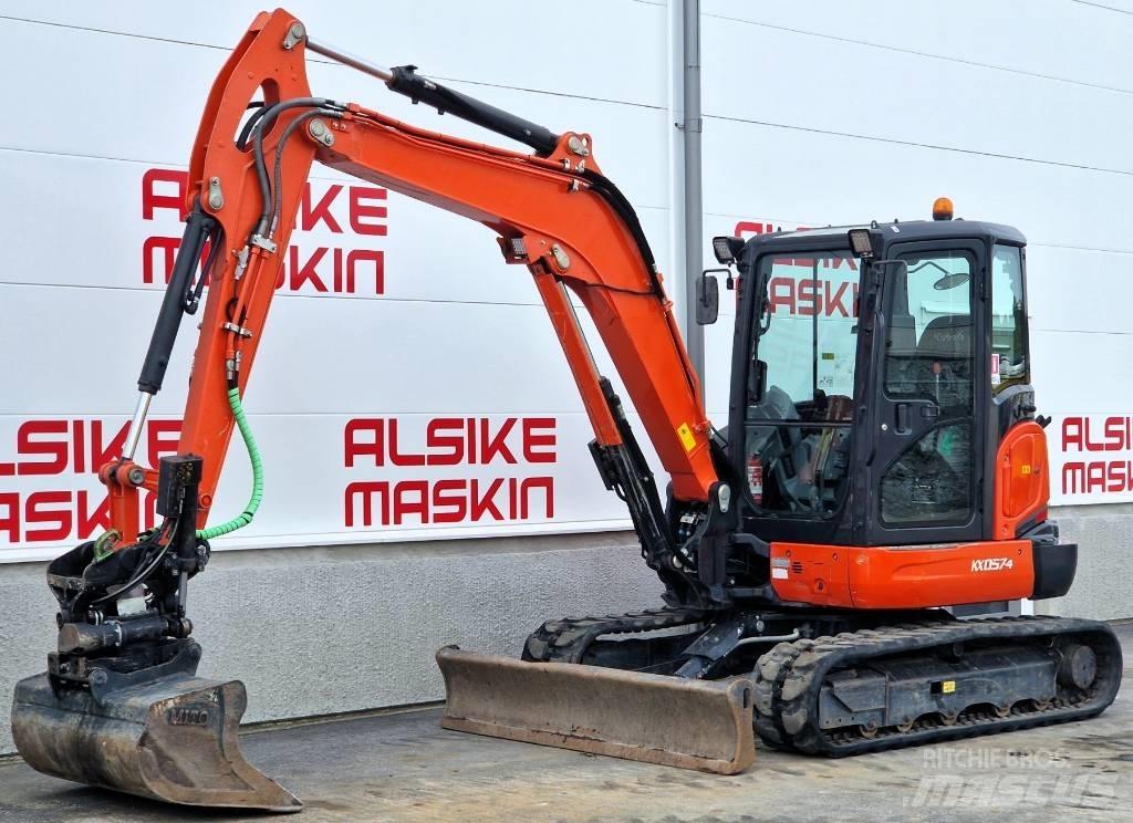 Kubota KX 057-4 ミニ油圧ショベル 7t以下（ミニユンボ・ミニディガー）