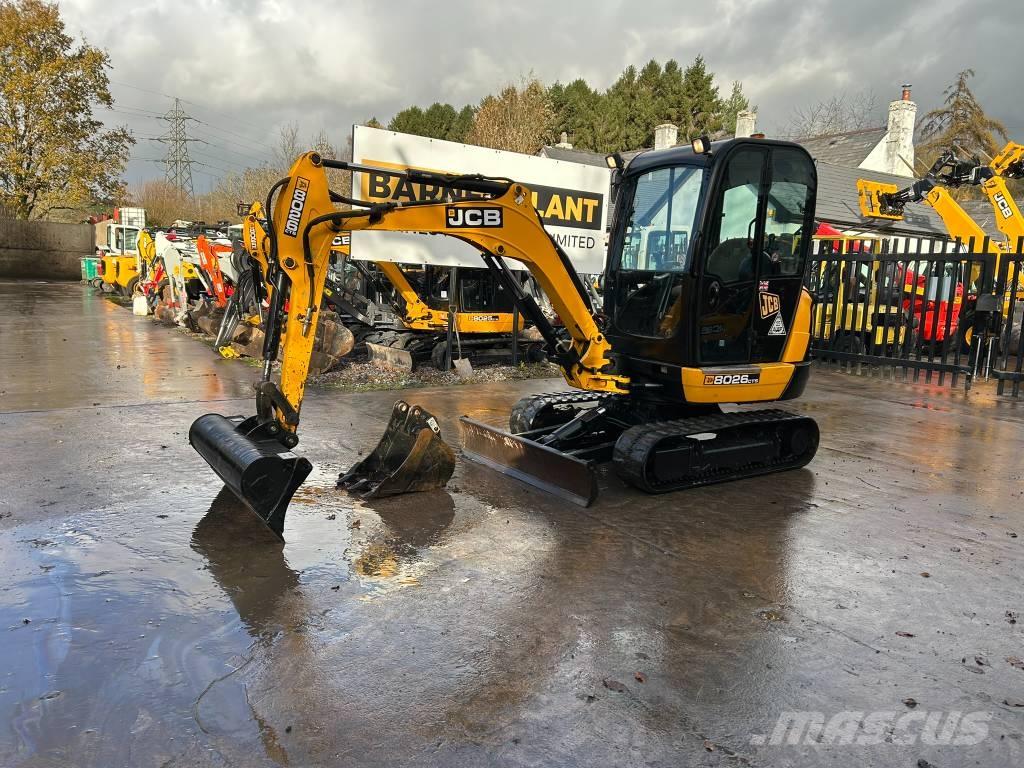 JCB 8026 CTS ミニ油圧ショベル 7t以下（ミニユンボ・ミニディガー）