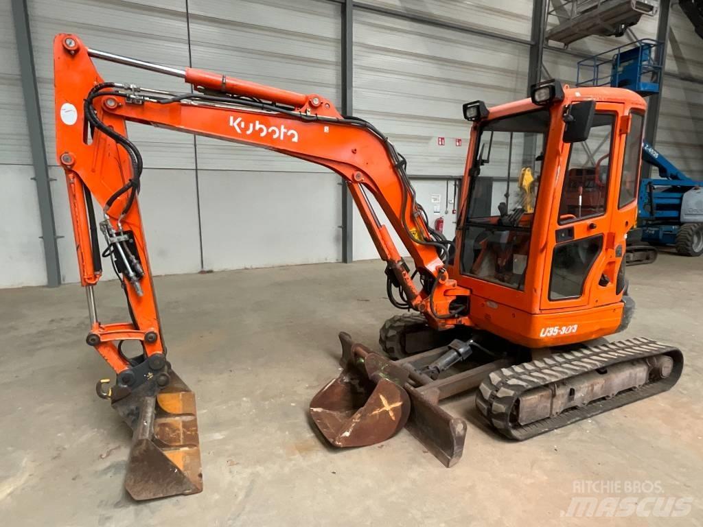 Kubota U 35-3 A 3 ミニ油圧ショベル 7t以下（ミニユンボ・ミニディガー）