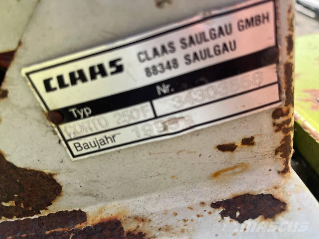 CLAAS Corto 250 F 芝刈り機