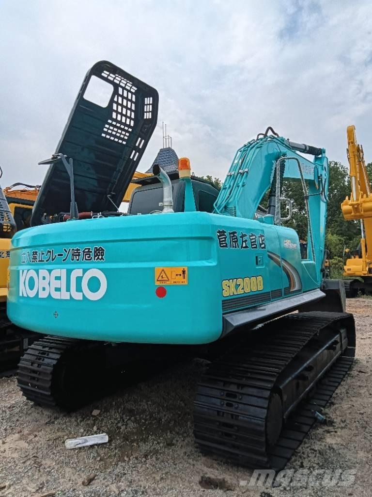 Kobelco SK 200D 中型油圧ショベル 7ｔ-12ｔ（ユンボ・パワーショベル・バックホー）