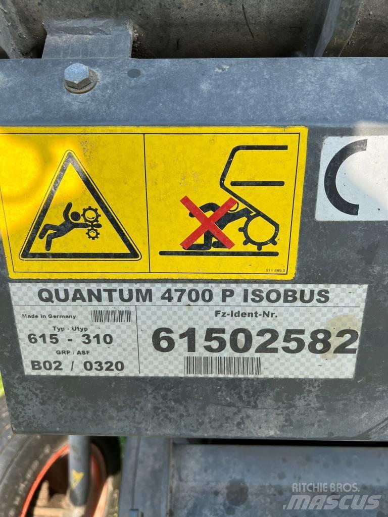 CLAAS Quantum 4700 P セルフローディングトレーラー