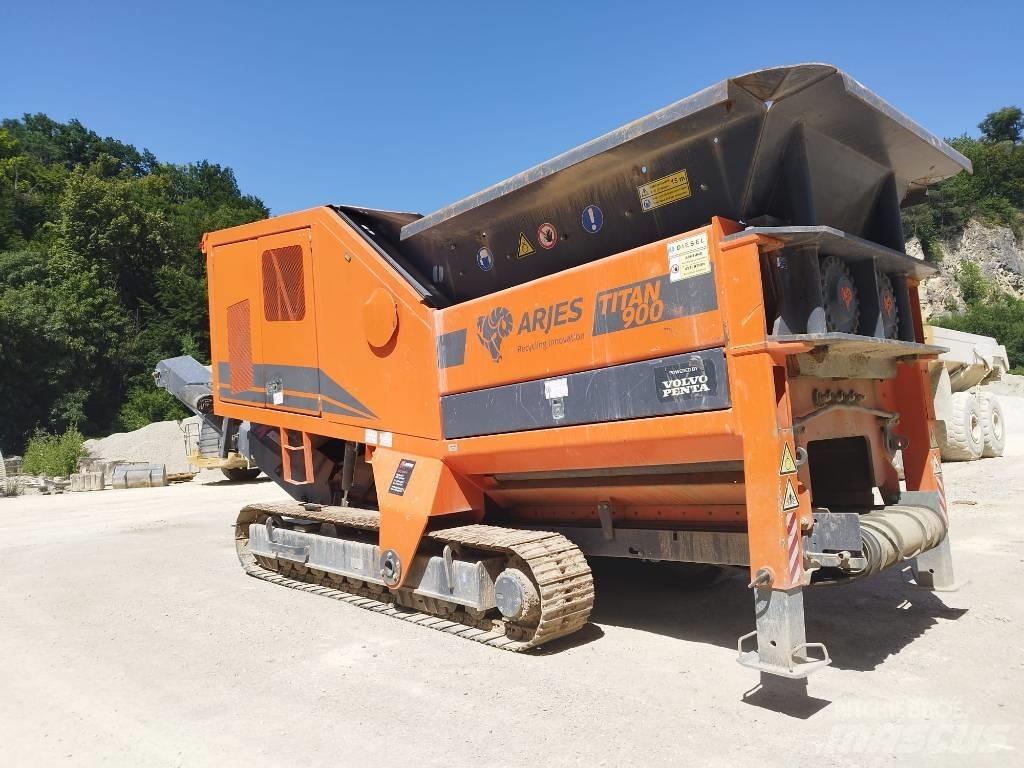Arjes Titan 900 廃棄物シュレッダー