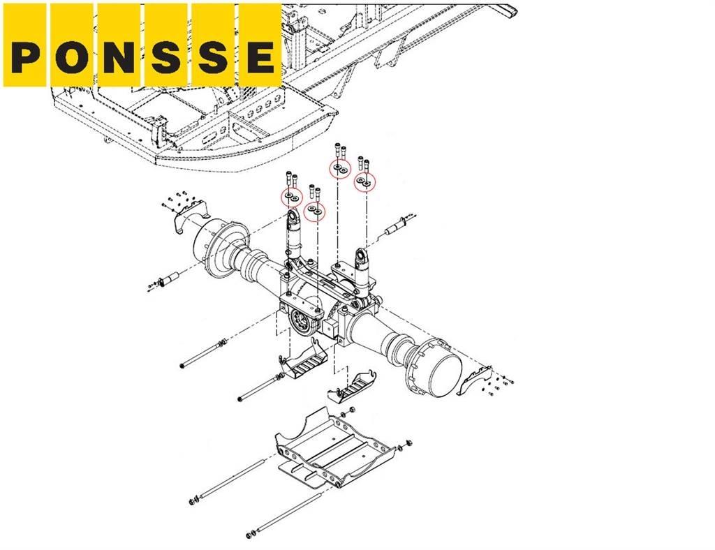 Ponsse 0062632 シャーシ及びサスペンション