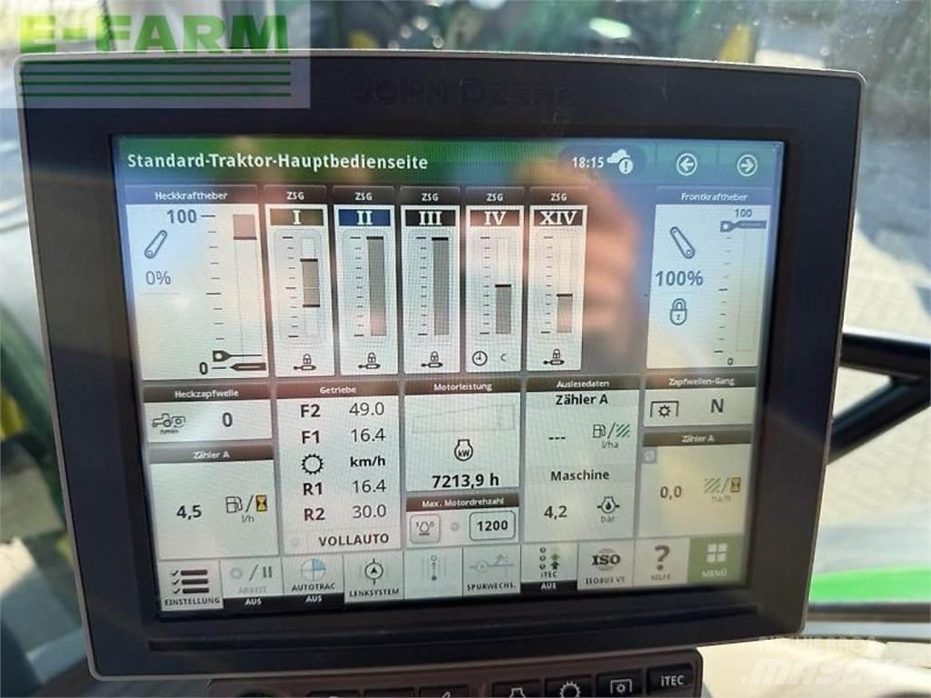 John Deere 6155r トラクター