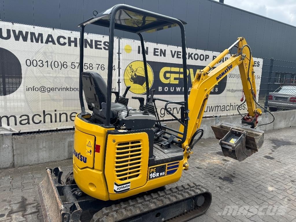 Komatsu PC 16 R-3HS ミニ油圧ショベル 7t以下（ミニユンボ・ミニディガー）